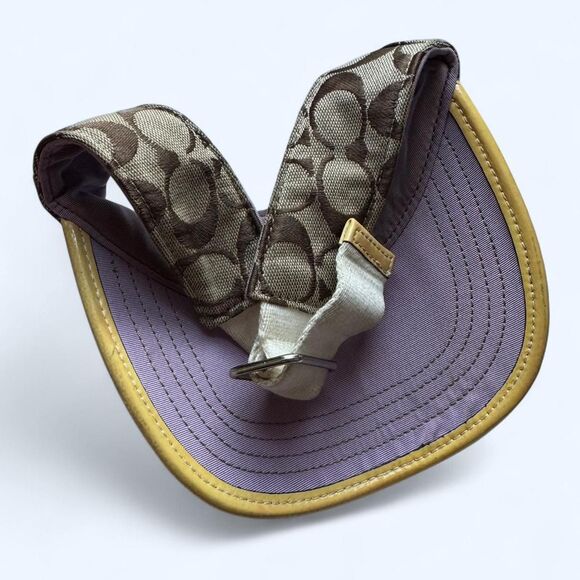 Coach Women's Brown and Tan Hat - Picture 6 of 6